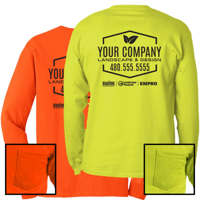 Safety Long sleeve w/ pocket Thumbnail