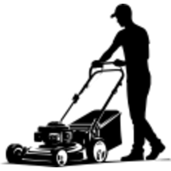 icon lawnmower BLACK Thumbnail